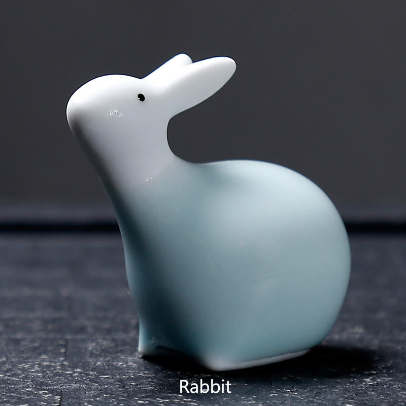 Chinese Zodiac Ceramic Tea Pet Home Decoration