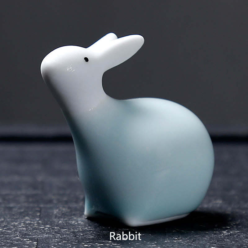 Chinese Zodiac Ceramic Tea Pet Home Decoration