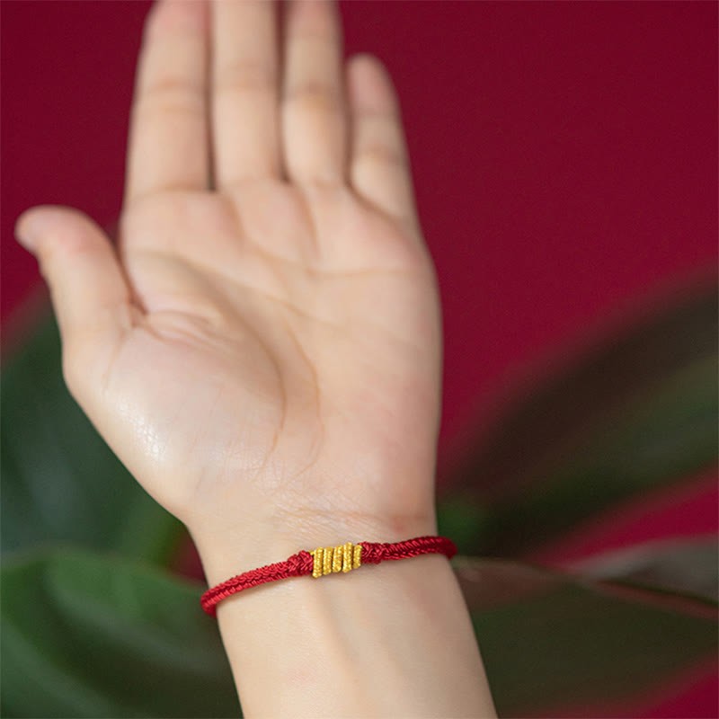 Handcrafted King Kong Knot Luck Protection Braid Rope Bracelet