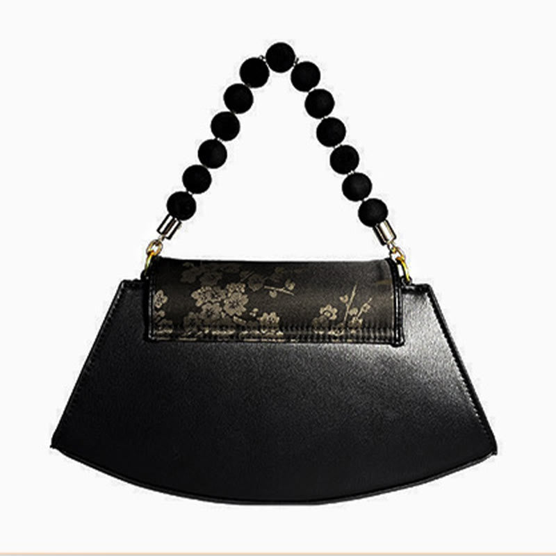 Plum Bamboo Bead Chain Xiangyunsha Silk Crossbody Bag Shoulder Bag
