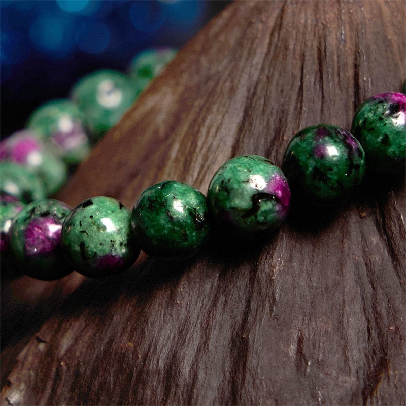 Ruby Zoisite Connection Bracelet