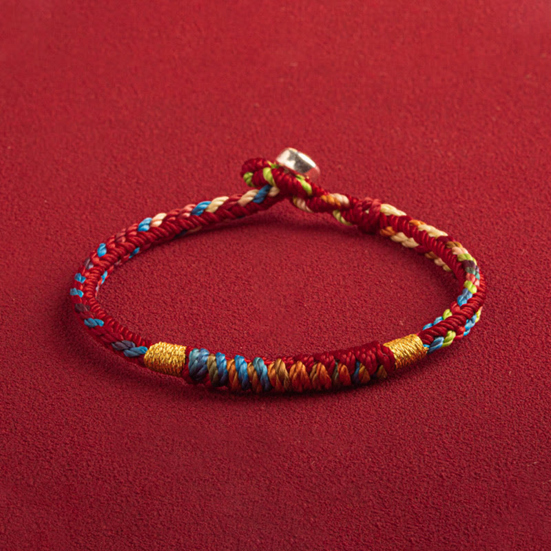 May You Be Safe And Lucky In The Year Ahead Multicolored Bracelet