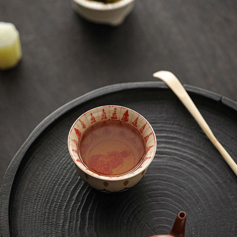 Dunhuang Color Thousand mystic zens Teacup Kung Fu Tea Cup 100ml