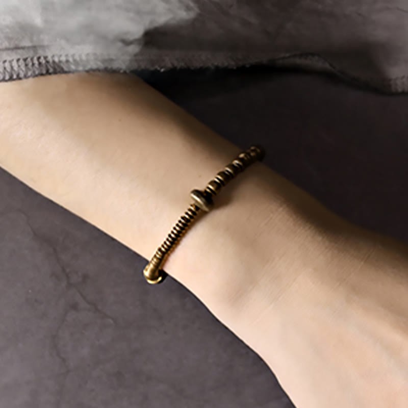 Balance Copper Luck Brass Bracelet