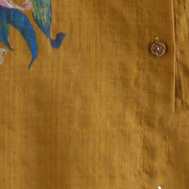 Literary Artistic Flower Print Cotton Linen Clothing