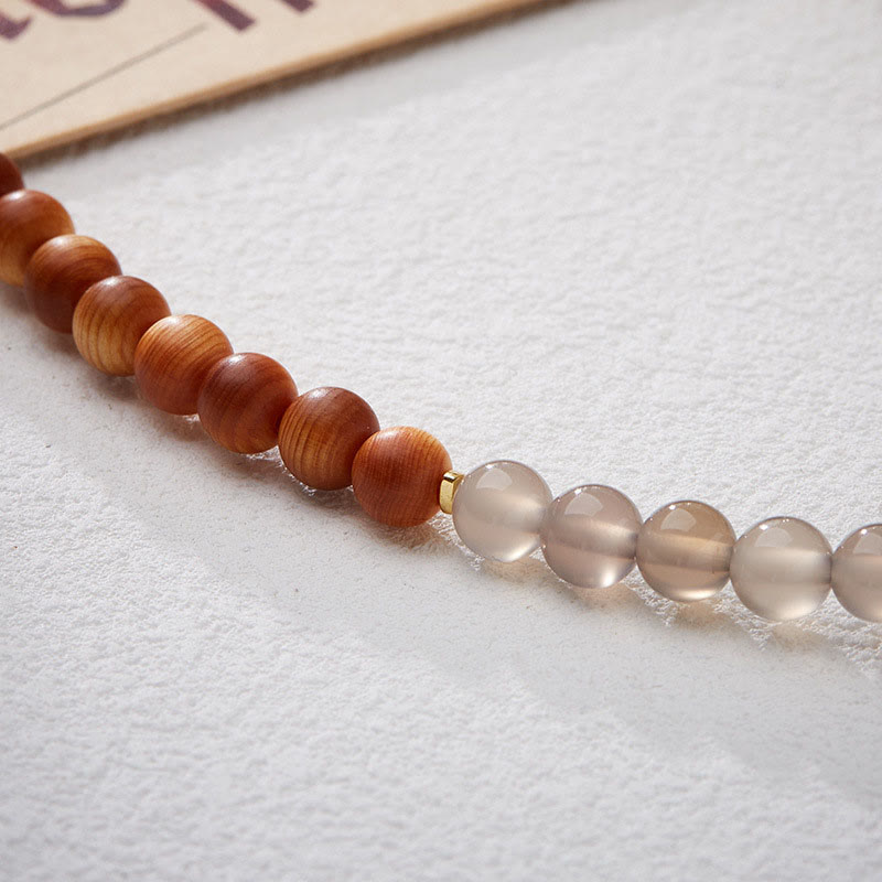 Natural Thuja Sutchuenensis Optimistic Bracelet