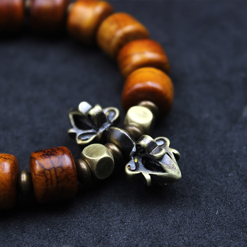 Yak Bone Copper Strength Bracelet