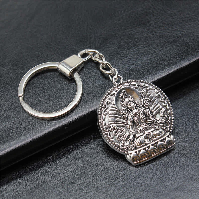 mystic zen Compassion Serenity Peace Keychain (Extra 40% Off | USE CODE: FS40)