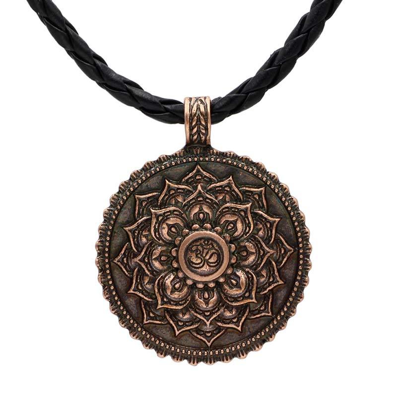 Six True Words Love Peace Flower Pattern Necklace (Extra 35% Off | USE CODE: FS35)