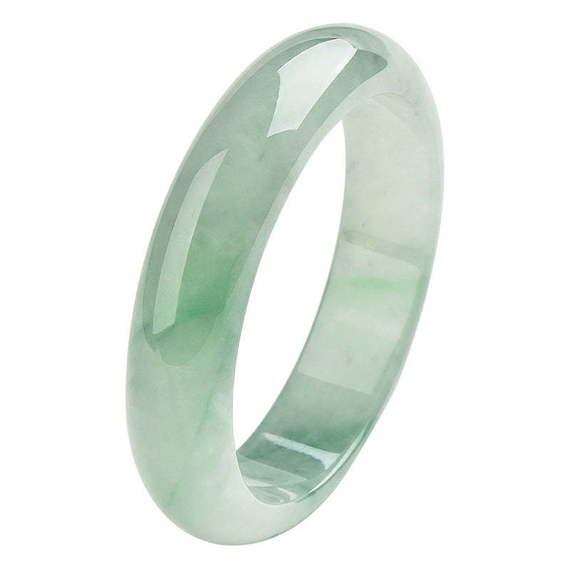 Natural Jade Prosperity Wealth Luck Bangle Bracelet