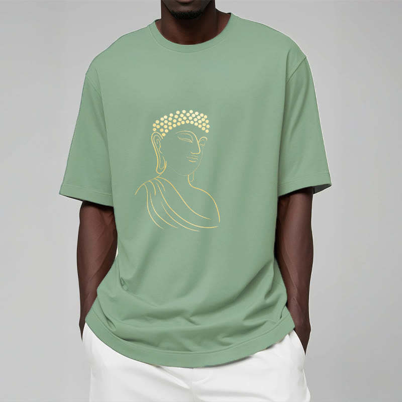 Meditating mystic zen Pattern Tee T-shirt
