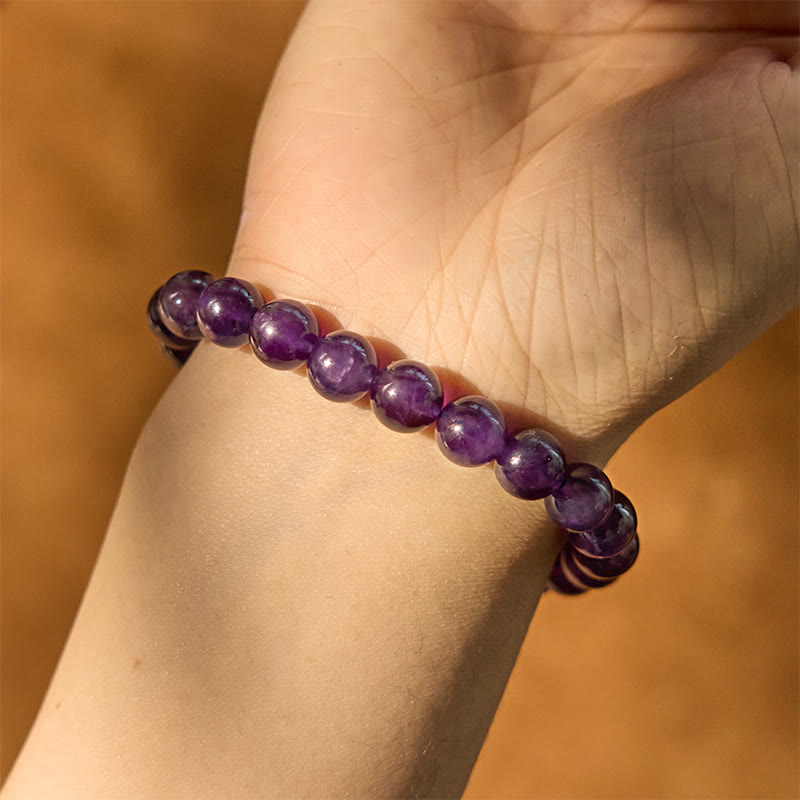 Natural Amethyst Inner Peace Meditation Bracelet