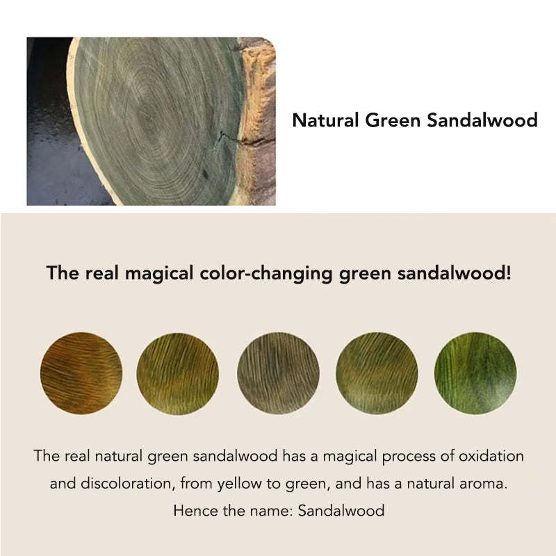 Green Sandalwood Boxwood Lotus Soothing Bracelet