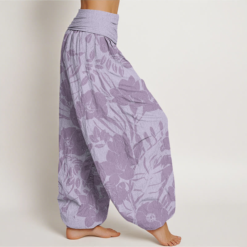 Casual Magnolias Women's Elastic Waist Harem Pants
