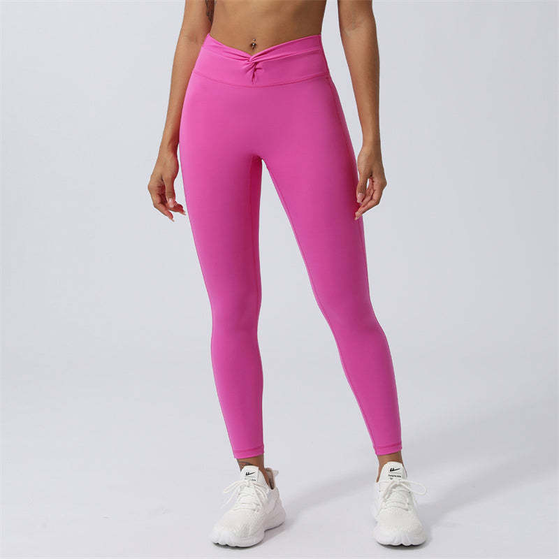 Women Workout Long Sleeve Crisscross Backless Top Tee Leggings Sports Fitness Yoga Outfit
