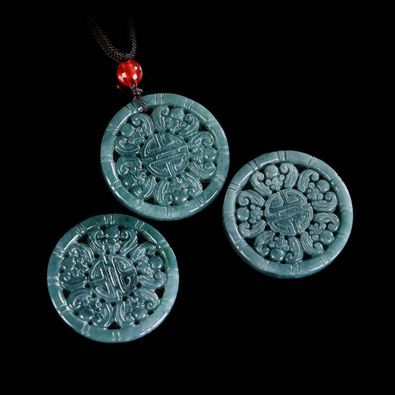 Jade Ingot Abundance Necklace Pendant