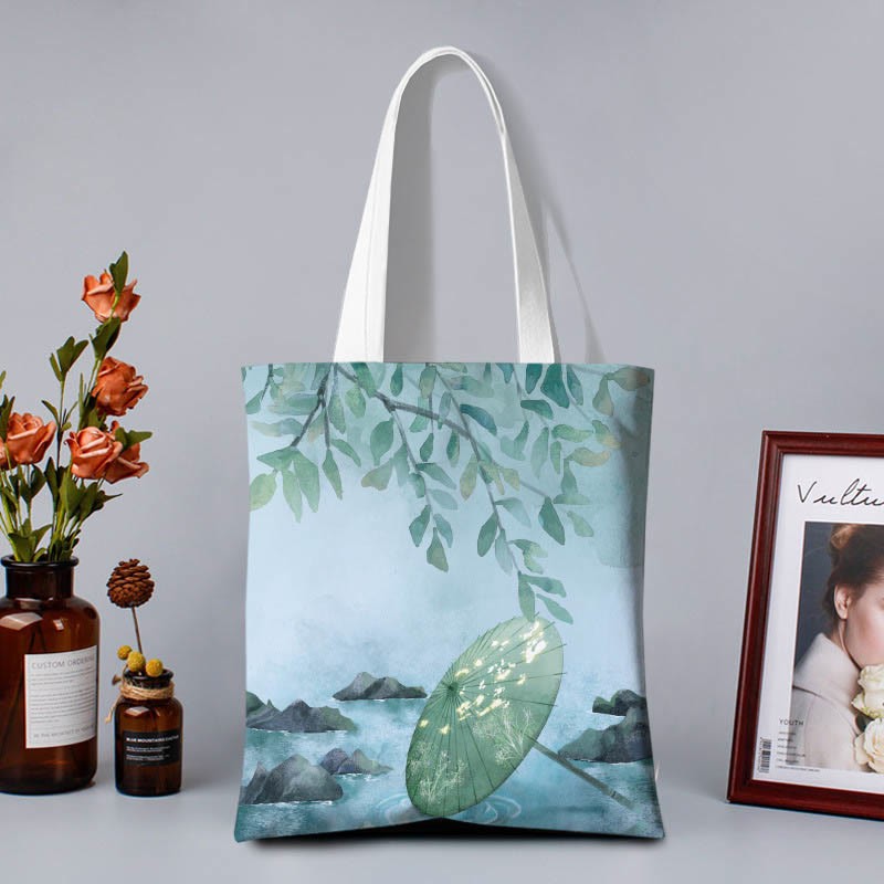 Canvas Colourful Shoulder Bag