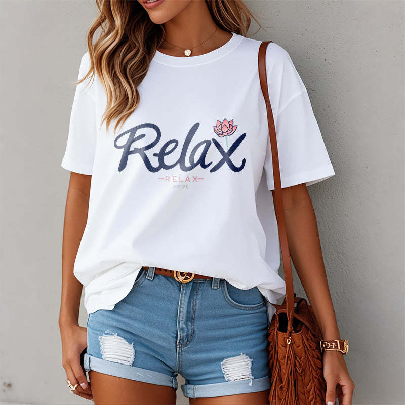 RELAX Lotus Tee T-shirt