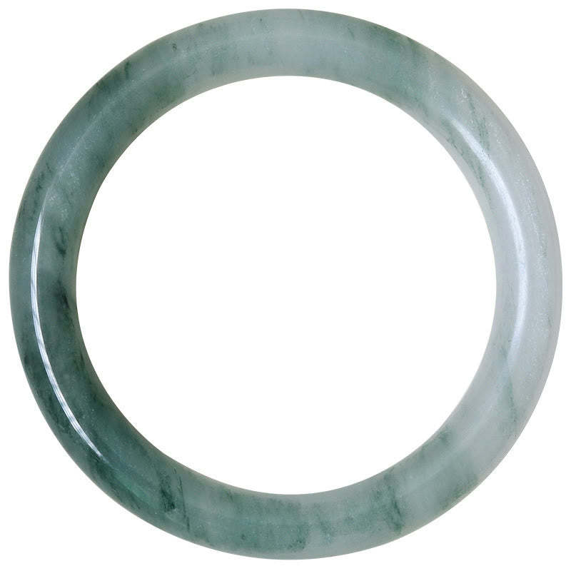 Natural Jade Luck Prosperity Bangle Bracelet