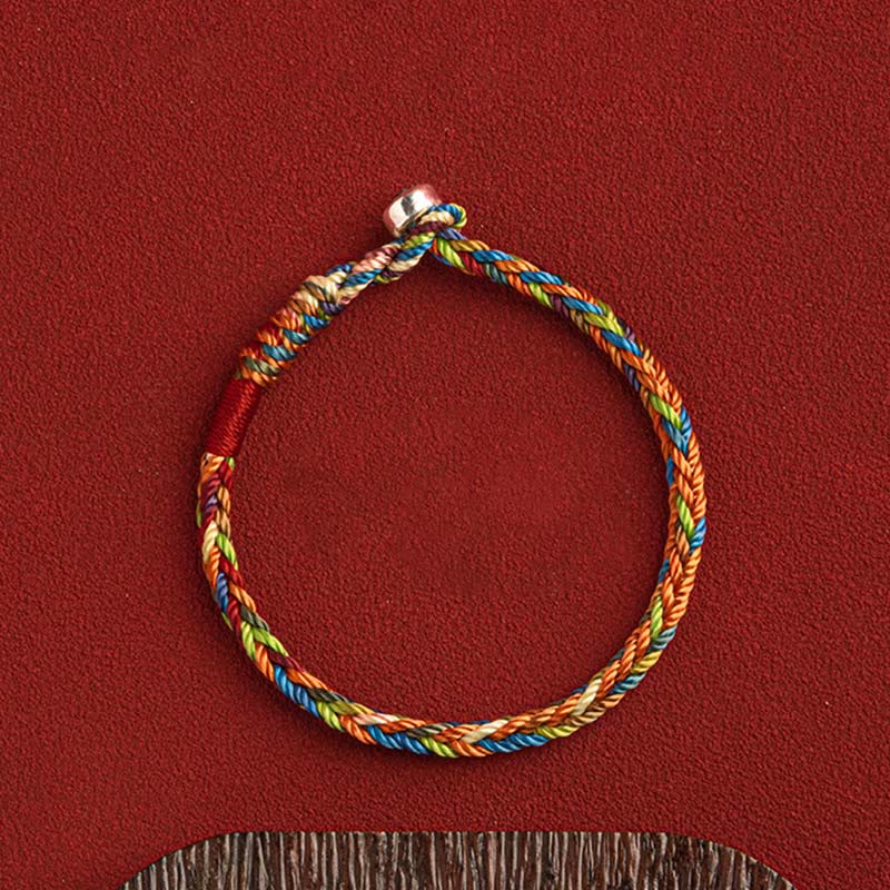 May you be healthy and happy Lucky Multicolored Bracelet