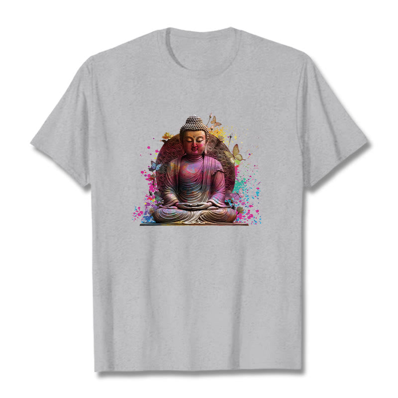 Butterfly Meditation mystic zen Tee T-shirt