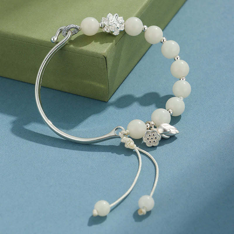 Bodhi Seed Butterfly Lotus Luck Wealth Bracelet Bangle