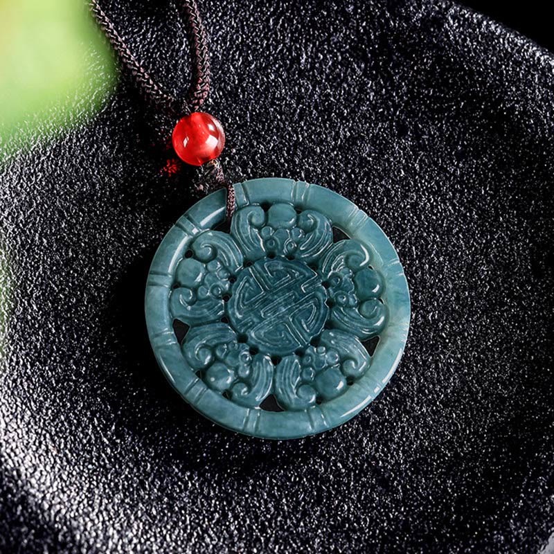 Jade Ingot Abundance Necklace Pendant