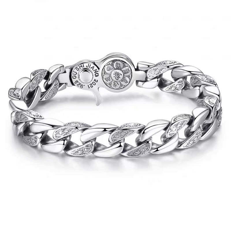 Tibet Om Mani Padme Hum Double Dorje Vajra Creativity Bracelet