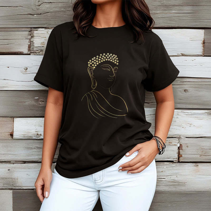 Meditating mystic zen Pattern Tee T-shirt