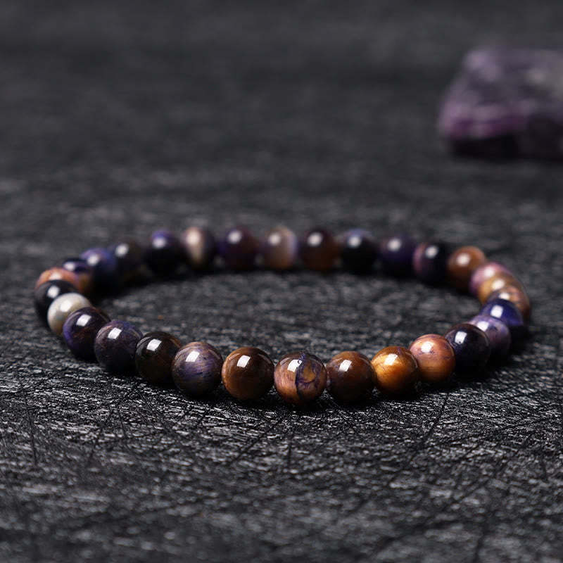 mystic zen Stone Various Tiger Eye Confidence Bracelet