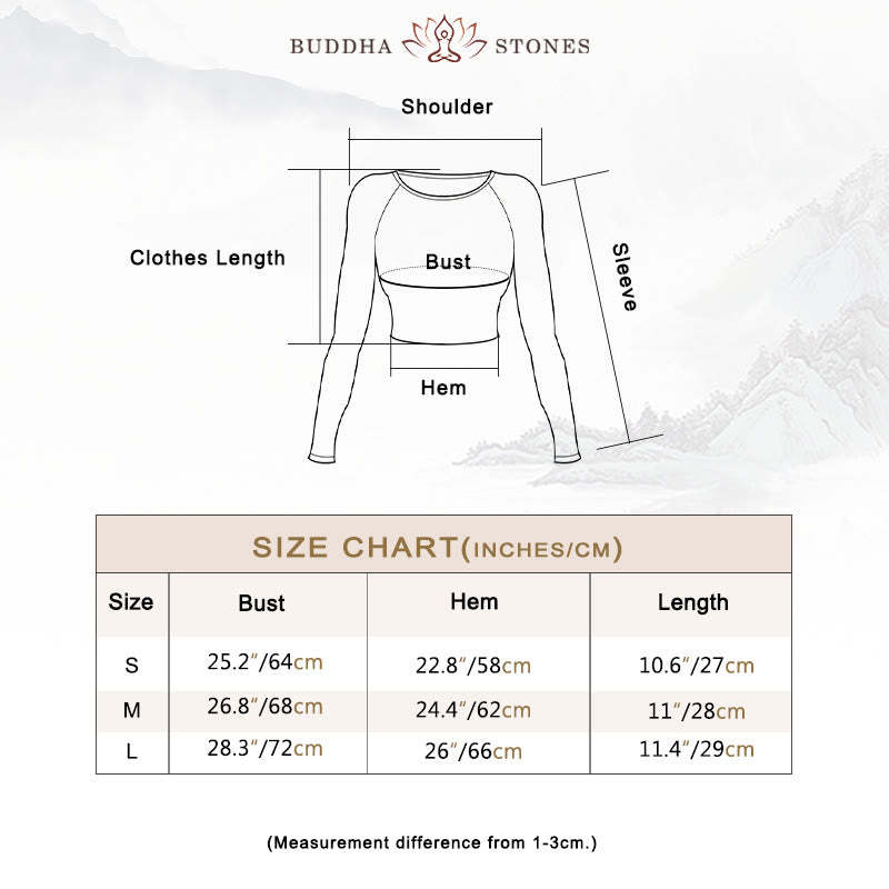 Gradient Long Sleeve Crop Top Tee Bra Leggings Pants Fitness Yoga Outfit