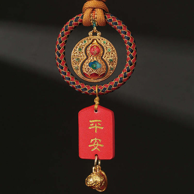Gourd Fu Character Safe And Well Fortune Car Hanging Decoration