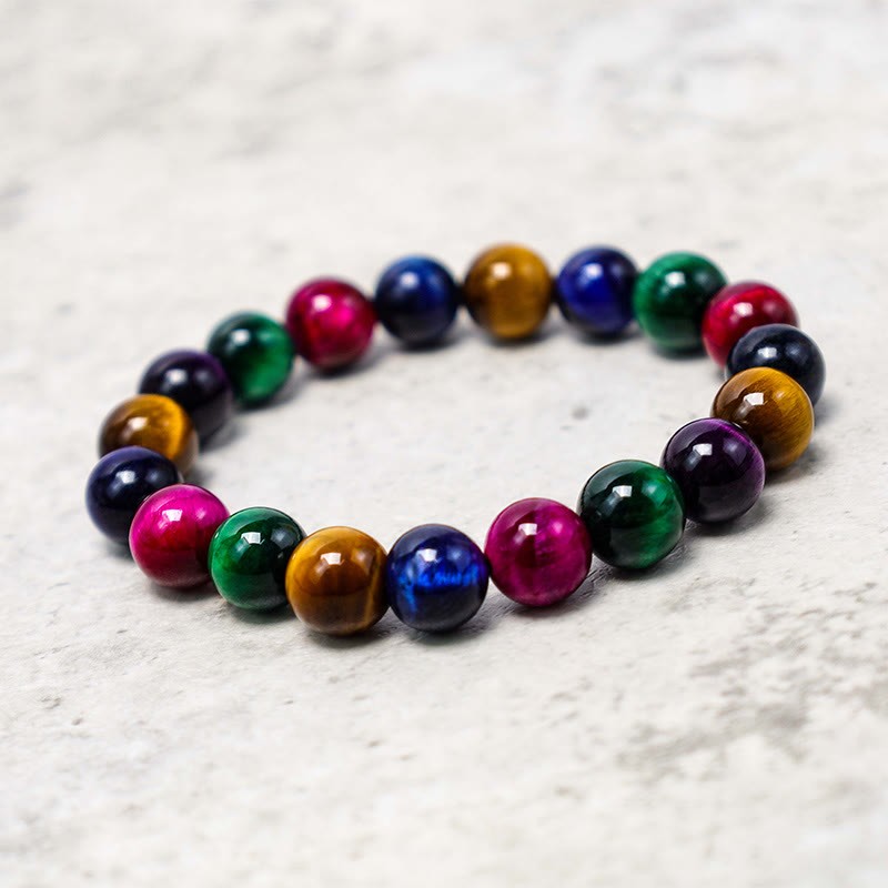 mystic zen Stone Various Tiger Eye Confidence Bracelet