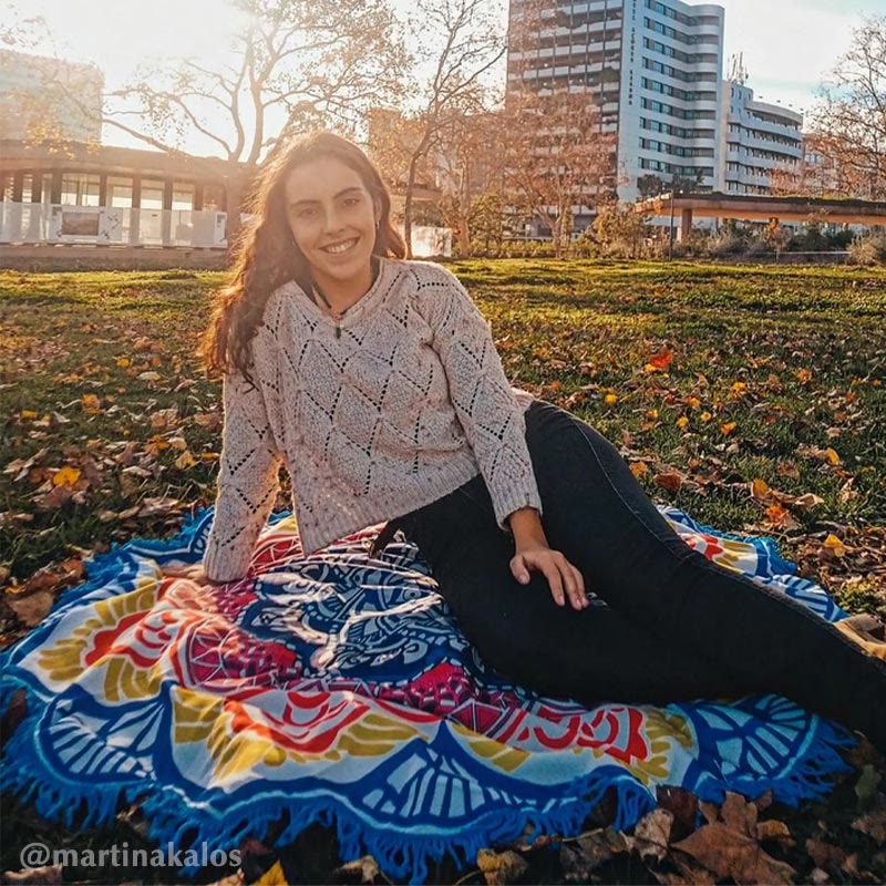 Tibetan Mandala Harmony Mat Decoration