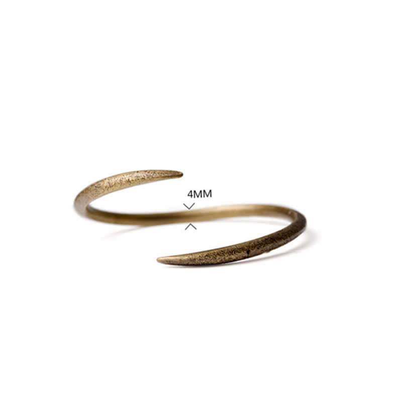 Simple Design Copper Luck Adjustable Cuff Bracelet
