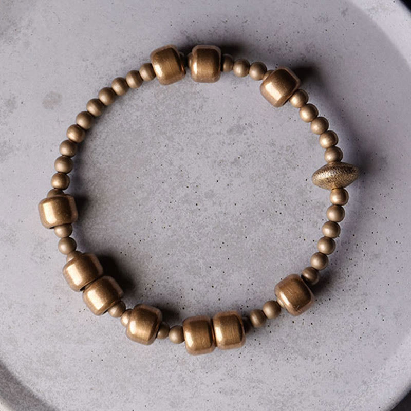 Vintage Copper Brass Blance Wealth Bracelet