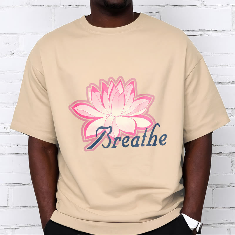 BREATHE Lotus Flower Tee T-shirt