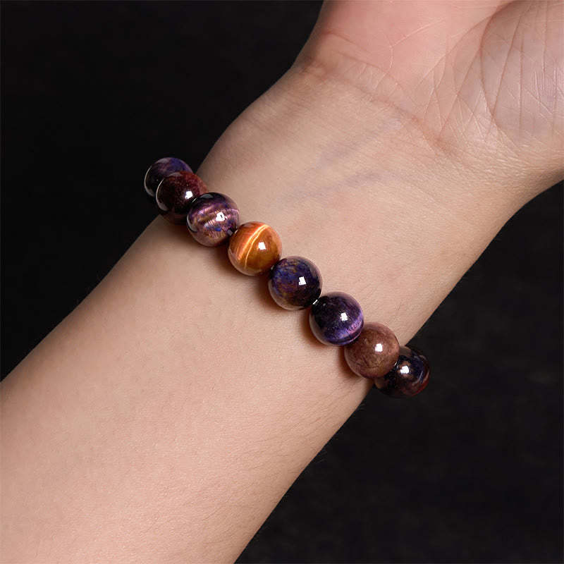 mystic zen Stone Various Tiger Eye Confidence Bracelet