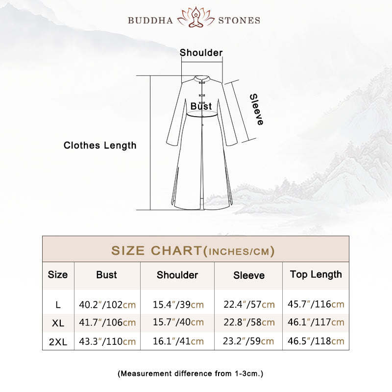 2Pcs Chinese Frog Button Design Zen Tai Chi Meditation Clothing Cotton Linen Top Pants Women's Set