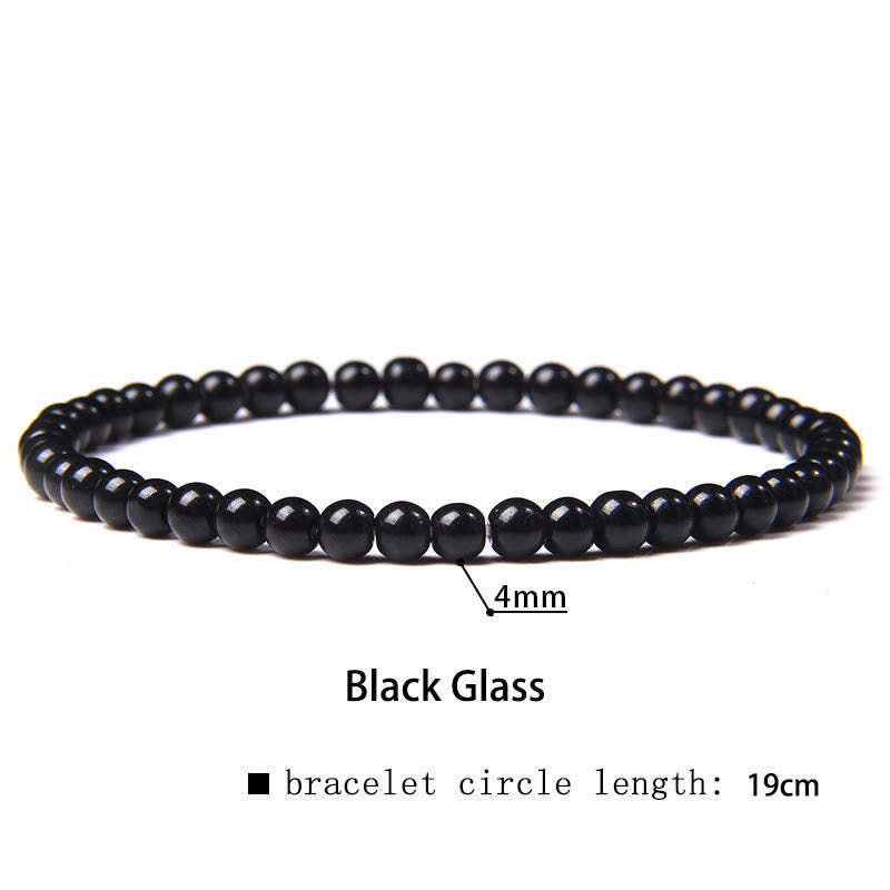 4mm Various Stone Crystal Mini Beads Healing Bracelet