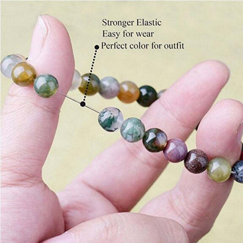India Agate Beads Luck Yoga Bracelet