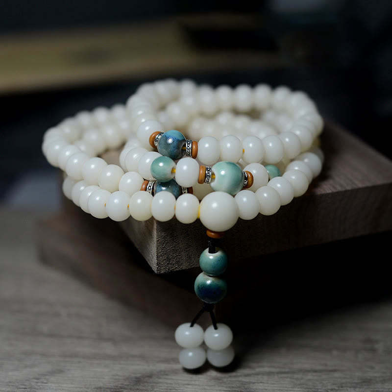 108 Mala Beads Bodhi Seed Keep Away Evil Spirits Calm Bracelet