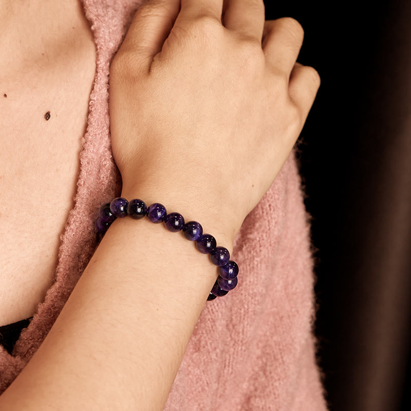 Purple Tiger Eye Creativity Bracelet