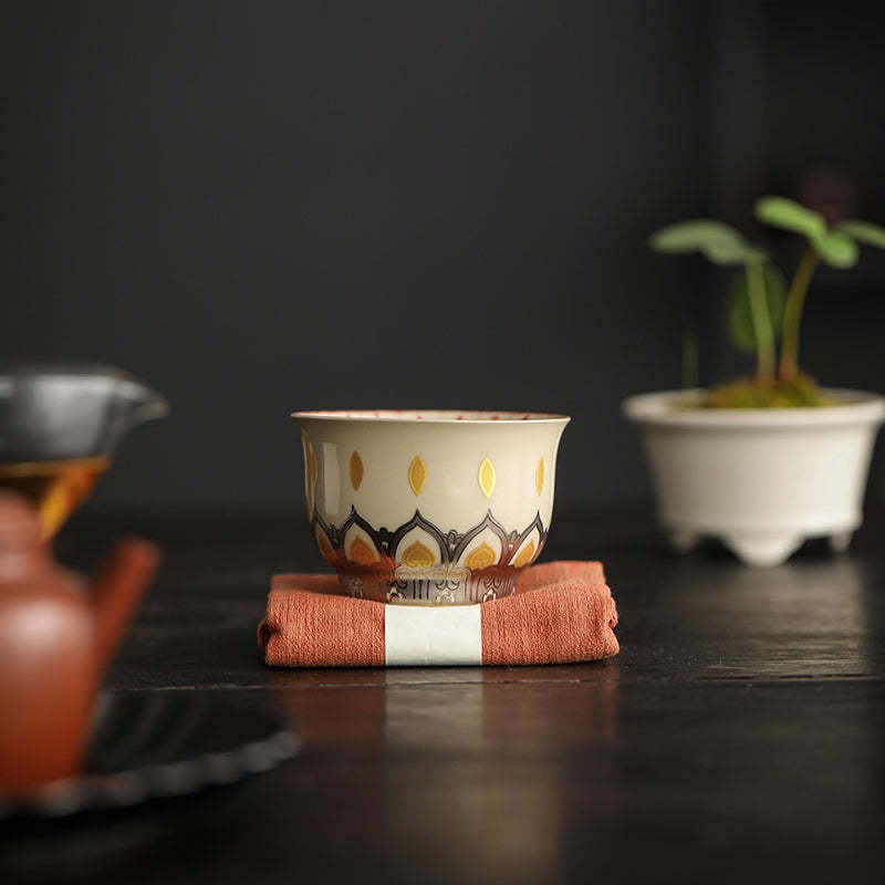 Dunhuang Color Thousand mystic zens Teacup Kung Fu Tea Cup 100ml