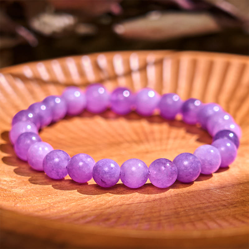 Keep Calm Purple Series Healing Love Bracelet