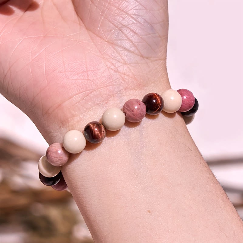 mystic zen Stone Various Tiger Eye Confidence Bracelet