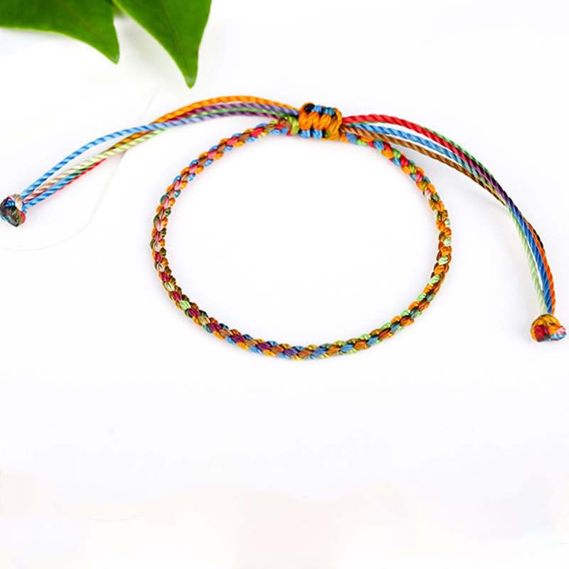 May all your wishes come true Lucky Multicolored Bracelet