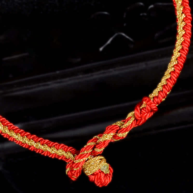 925 Sterling Silver Om Mani Padme Hum Prayer Wheel Luck Strength Red String Bracelet