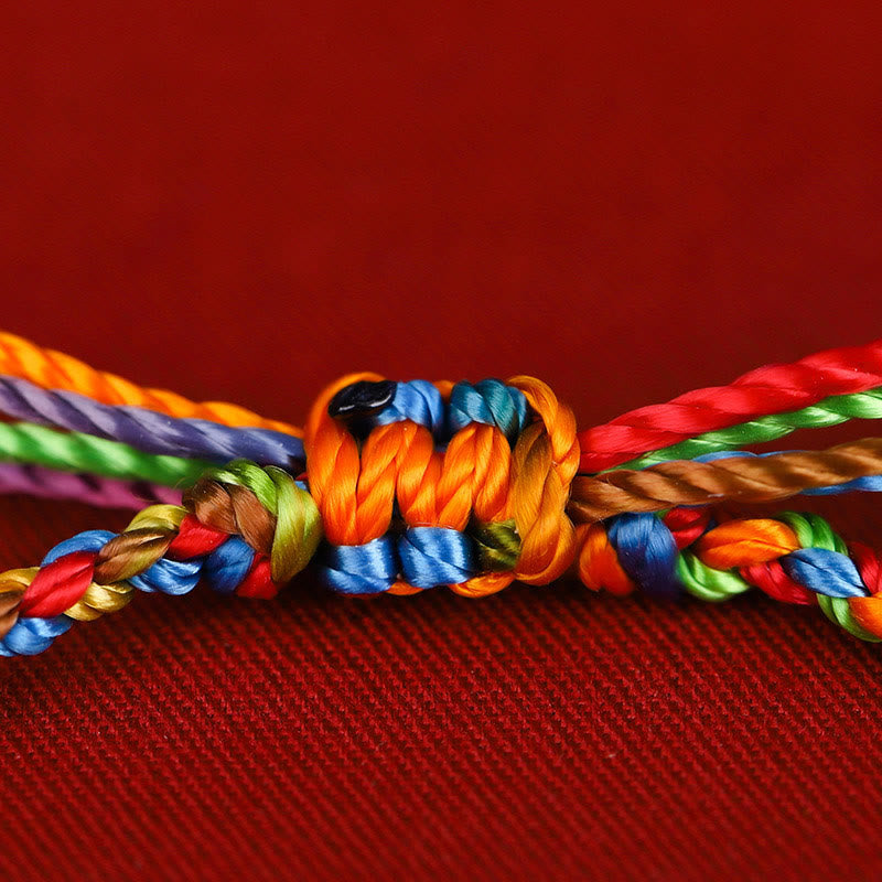 May all your wishes come true Lucky Multicolored Bracelet