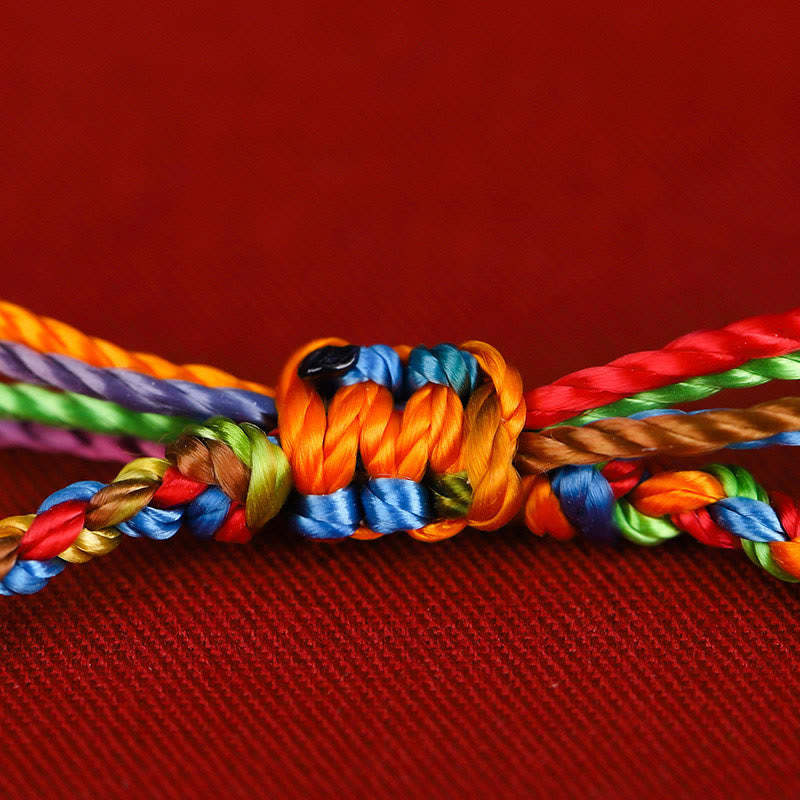 May all your wishes come true Lucky Multicolored Bracelet